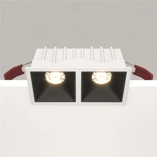 Встраиваемый светильник Alfa LED 3000K 2x10Вт 36° (Белый) - фото 5