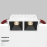Встраиваемый светильник Alfa LED 3000K 2x10Вт 36° (Белый) - фото 7