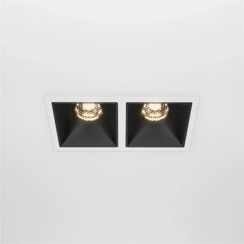 Встраиваемый светильник Alfa LED 3000K 2x10Вт 36° (Белый) - фото 16