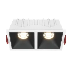 Встраиваемый светильник Альфа / Alfa LED 20 Вт 3000 К 36° (Белый) DL043-02-10W3K-SQ-WB