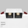 Встраиваемый светильник Альфа / Alfa LED 20 Вт 3000 К 36° (Белый) DL043-02-10W3K-SQ-WB - фото 2