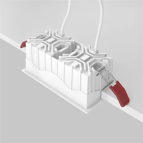 Встраиваемый светильник Альфа / Alfa LED 20 Вт 3000 К 36° (Белый) DL043-02-10W3K-SQ-WB - фото 13