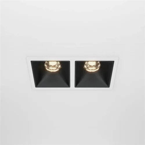 Встраиваемый светильник Альфа / Alfa LED 20 Вт 3000 К 36° (Белый) DL043-02-10W3K-SQ-WB - фото 16