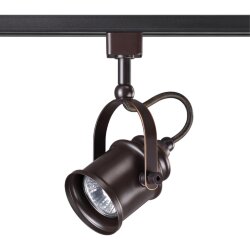 Светильник трековый однофазный трехжильный «Novotech» 370545, серия: VETERUM (крепление на планке)