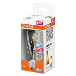 Лампа светодиодная Эдисон 5.8W/940 (=60W) E27 DIM | EDISON SUPERSTAR FILAMENT | - OSRAM