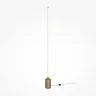 Напольный светильник (торшер) Flow 3000-6000К 25Вт (Латунь) - фото 2