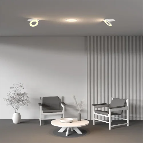 Встраиваемый светильник Vector 2700K 12Вт 110° (Белый) - фото 6