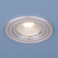 Встраиваемый точечный LED светильник серебро 9902 LED 3W COB SL серебро (038458)