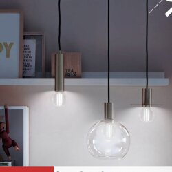 Лампа светодиодная LED-ШАР-deco 15Вт 230В Е27 3000К 1435Лм прозрачная IN HOME