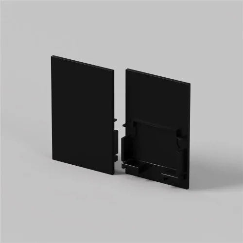 Комплект заглушек (для профиля 35×51) 2 шт., ALM-3551-B-EC 642063 (Черный) - фото 2