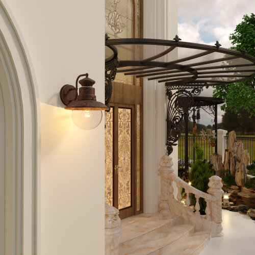 Уличный настенный светильник Talli D IP44 - Фото 3