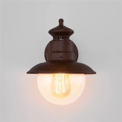 Уличный настенный светильник Talli D IP44 GL 3002D брауни - фото 2