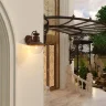 Уличный настенный светильник Talli D IP44 GL 3002D брауни - фото 3