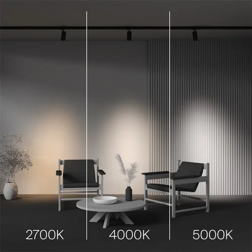 Трековый светильник Фокус / Focus Led Trinity 2700-5000K 20Вт 36° (Черный) TR197-3-20WCCT-M-B - фото 6