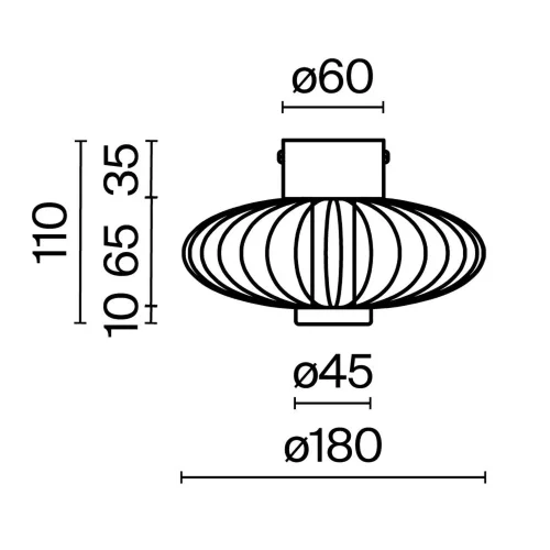 Настенный светильник (бра) Amulet 3000К 3Вт (Золото) - фото 2