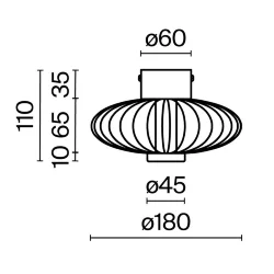 Настенный светильник (бра) Amulet 3000К 3Вт (Золото)