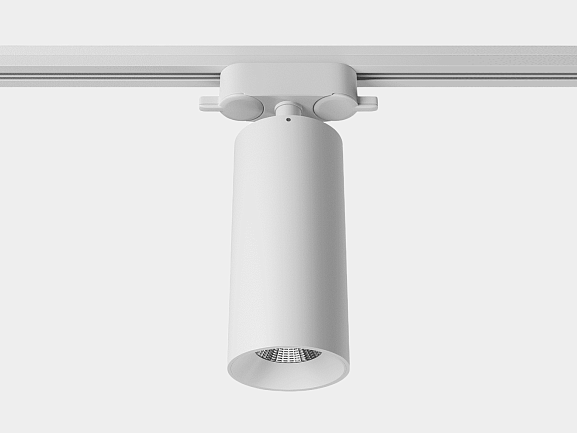 'Крепление сменное М2 для светильников VILLY, трековое однофазное, цвет Белый, VL-M2-WH. Фото 3