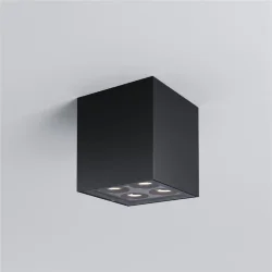 Потолочный светильник Ares 3000К 8Вт IP 54 (Графит)