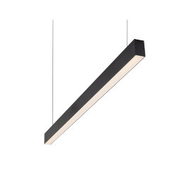 Линейный светильник 30W 1250mm 3000K, черный, Denkirs DK9123-BK