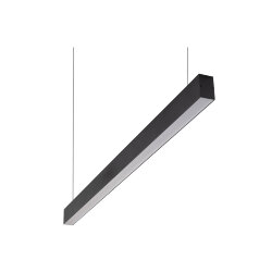 Линейный светильник 30W 1250mm 3000K, черный, Denkirs DK9123-BK