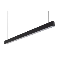 Линейный светильник 30W 1250mm 3000K, черный, Denkirs DK9123-BK