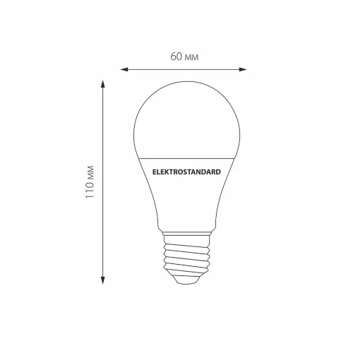 Светодиодная лампа Classic LED D 12W 4200K E27 А60 BLE2769 - фото 2