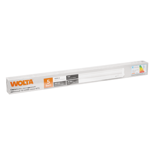 Светодиодный светильник WOLTA WT5S5W30 5Вт 4000К IP20 400лм соединяемый в линию - фото 3.