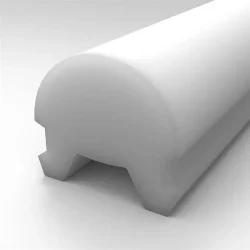 Светорассеивающий силиконовый профиль SK19 (12mm, white)