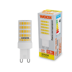Светодиодная лампа WOLTA WSTD-JCD-11W3KG9-C 11Вт 3000K G9