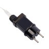 ULD-B12006-195-TTK BLUE IP44 Бахрома светодиодная с эффектом мерцания, 12м, Соединяемая, 195 светодиодов, Синий свет, Провод прозрачный - фото 6