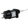 ULD-B12006-195-TTK BLUE IP44 Бахрома светодиодная с эффектом мерцания, 12м, Соединяемая, 195 светодиодов, Синий свет, Провод прозрачный - фото 11