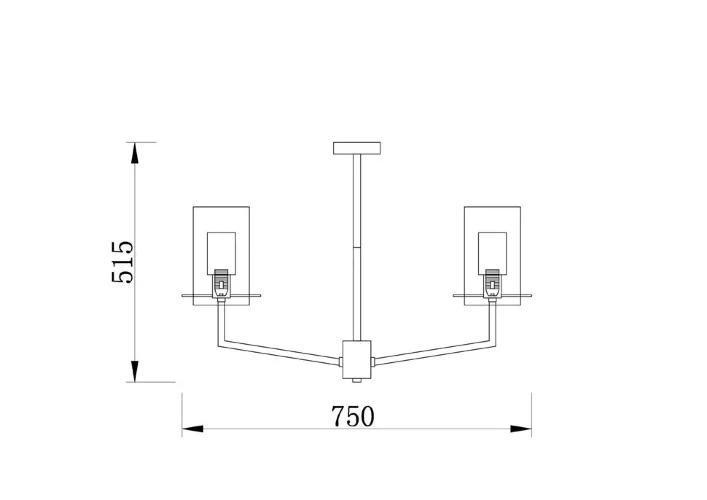 Подвесной светильник Freya FR5206PL-06FG (Французское золото) - фото 2