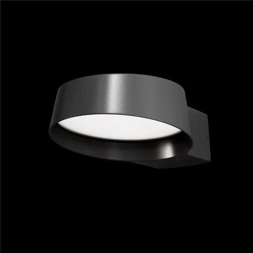 Настенный светильник (бра) Share 3000K 12Вт IP 54 (Графит) - фото 6