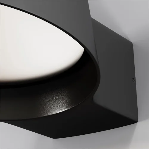 Настенный светильник (бра) Share 3000K 12Вт IP 54 (Графит) - фото 9