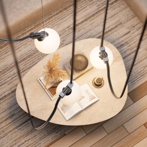 Трековый смарт-светильник для низковольтного шинопровода с двумя режимами работы «Novotech» 359478, серия: EASY. Фото 2.