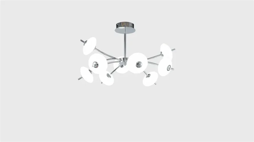 Люстра FR5209PL-L9CH Звездный / Stellar 38 Вт LED (Хром) FR5209PL-L9CH - фото