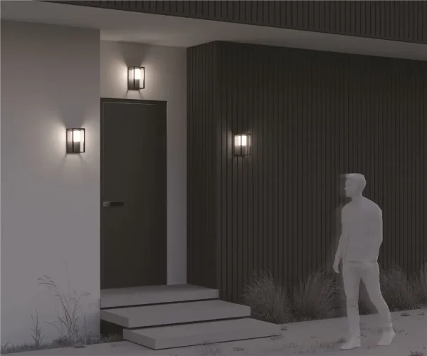 Настенный светильник (бра) Shatter 3000K 2Вт IP 54 (Графит) - фото 3