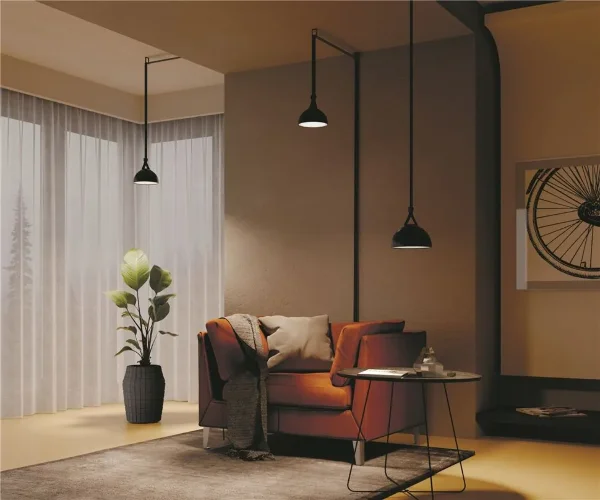 Подвесной светильник Bowl Parity 4000K 20Вт 120° черный (Черный) - фото 3