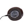 TLD-566 Brown-LED-300Lm-4500K-Dimmer Светильник настольный c часами, календарем, термометром, 6W, Сенсорный выключатель, Коричневый стилизован под кожу, TM Uniel - фото 11