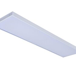 Универсальный офисный светодиодный светильник 80 Вт IP44 1195x295x40 мм 3000K Опал