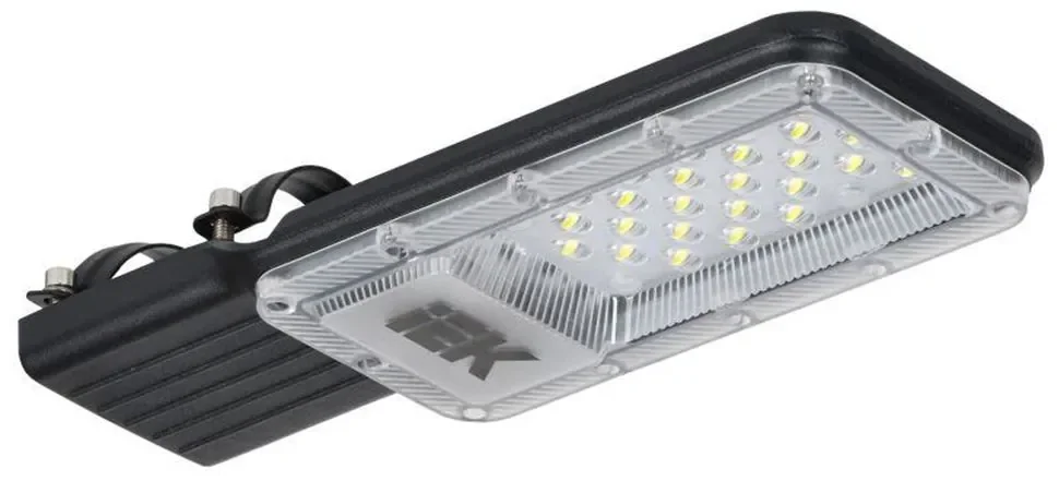 Светильник светодиодный ДКУ 1011-30Ш 5000К IP65 консольный IEK LT-DKU1-1011-030-50-K03 - фото