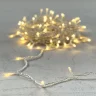 Гирлянда Нить 10м Тепло-Белая 220В, 100 LED, Провод Прозрачный ПВХ, IP54. Фото 6.