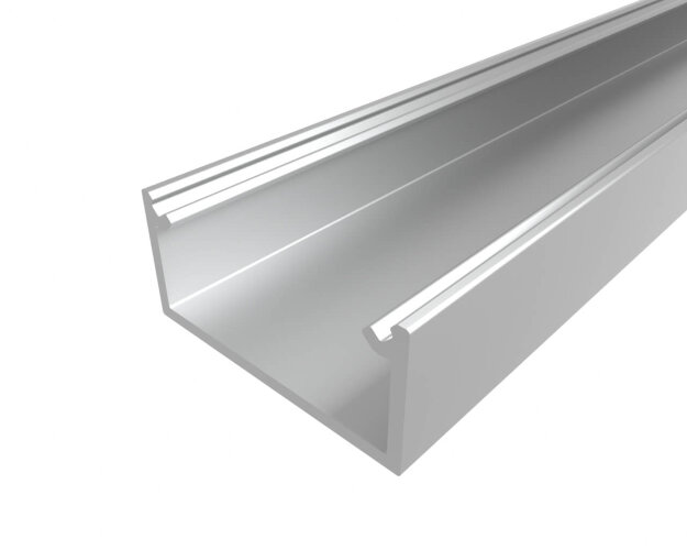 Профиль накладной алюминиевый LC-LP-1022-2 Anod - фото