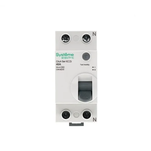 Выключатель дифференциального тока (УЗО) 2п 40А 300мА тип AC City9 Set 230В SE C9R66240 - фото 5