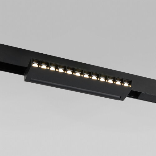 Slim Magnetic Умный трековый светильник 12W 2700-6500K Dim HL02 черный - Фото 3