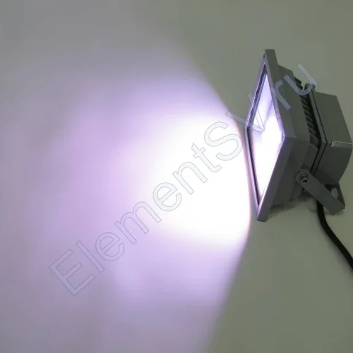 Светодиодный прожектор Standart (20W, 220V, RGB) - фото 4.