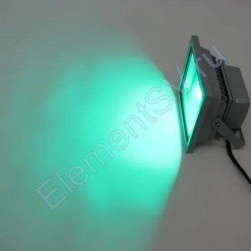 Светодиодный прожектор Standart (20W, 220V, RGB) - фото 5.