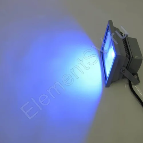 Светодиодный прожектор Standart (20W, 220V, RGB) - фото 7.