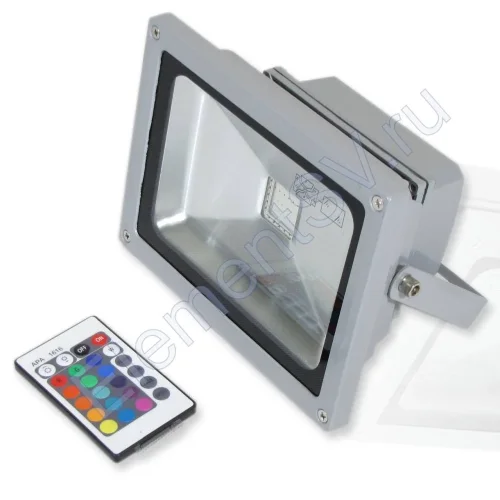 Светодиодный прожектор Standart (20W, 220V, RGB) - фото 2.
