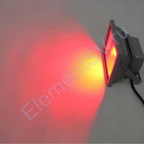 Светодиодный прожектор Standart (20W, 220V, RGB) - фото 6.